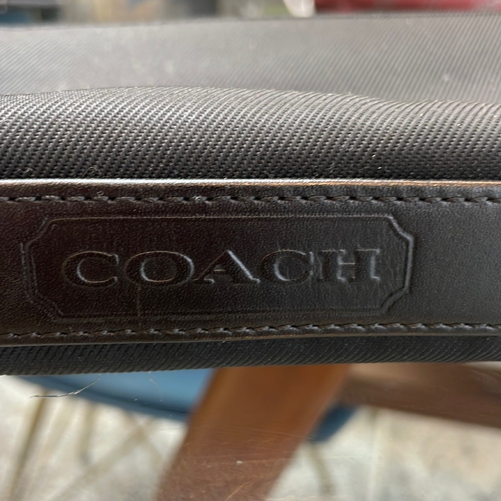 Beautiful authentic coach clutch